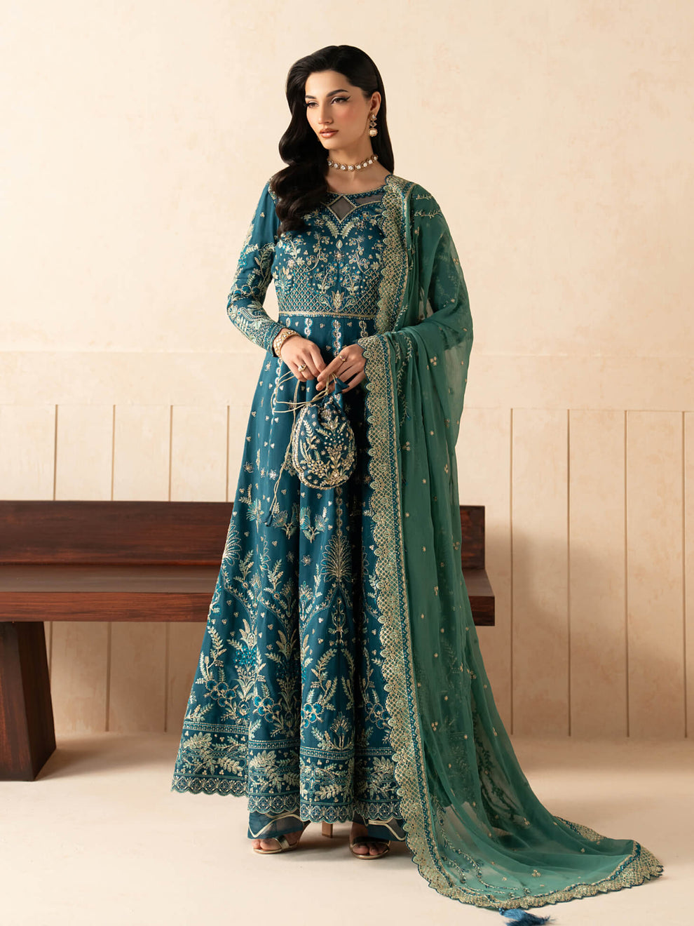 GULAAL - SYLEENA - RAW SILK - ZARIAN '26