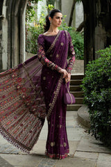 MARIA .B SAREE PURPLE - wf - 09 -01