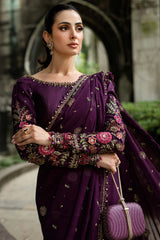 MARIA .B SAREE PURPLE - wf - 09 -01