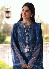 SARDINIA - EMBROIDERED - EID LAWN - TERRACE BLUE '26