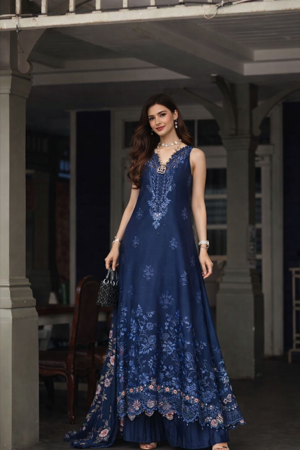 NOOR BY SAADIA ASAD - CHIKANKARI - D11 - LAWN "26