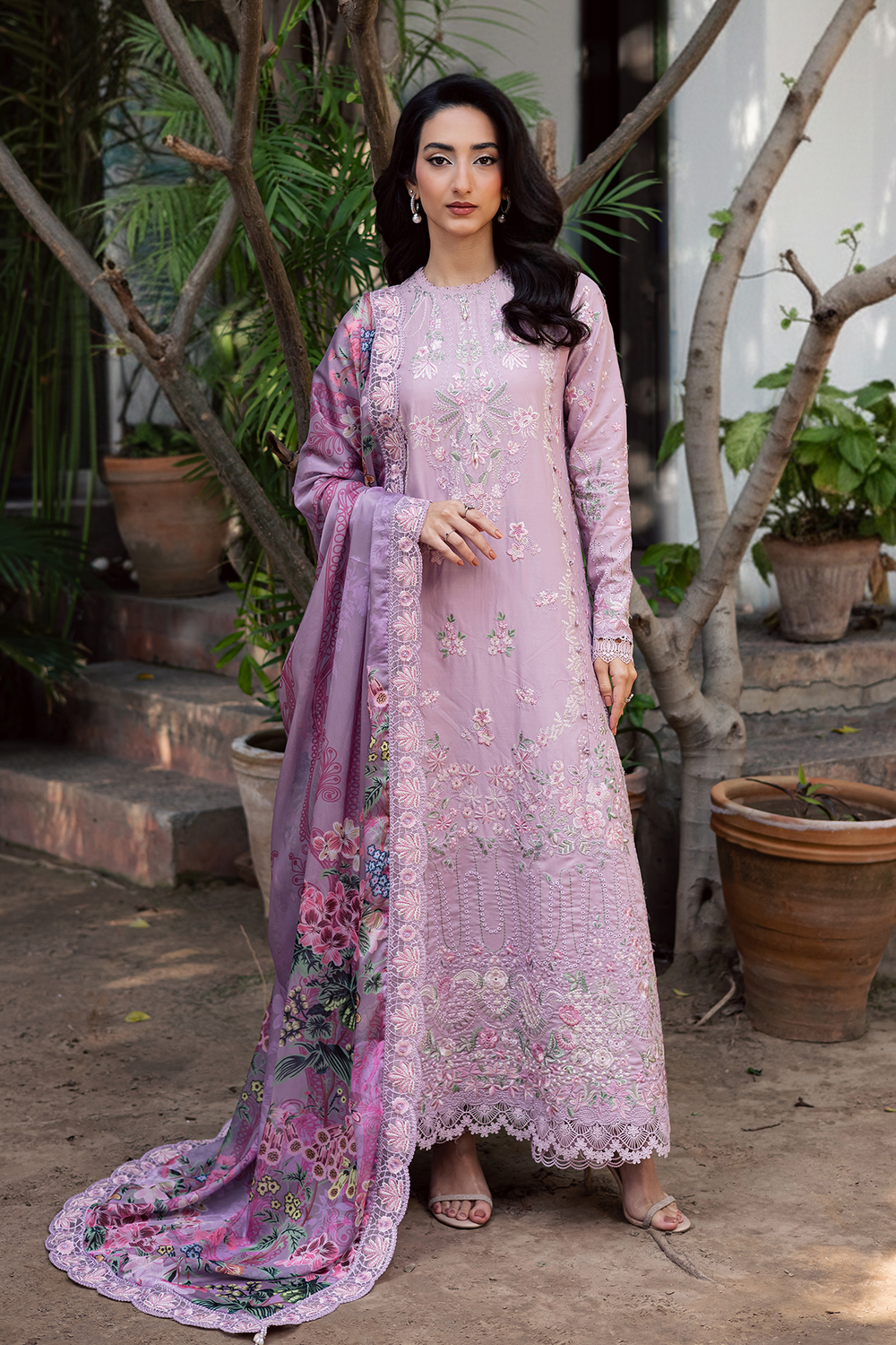 ZARPOSH - CELIA - LAWN - BLUSHIA '26