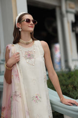 NOOR BY SAADIA ASAD - CHIKANKARI - D2 - LAWN "26