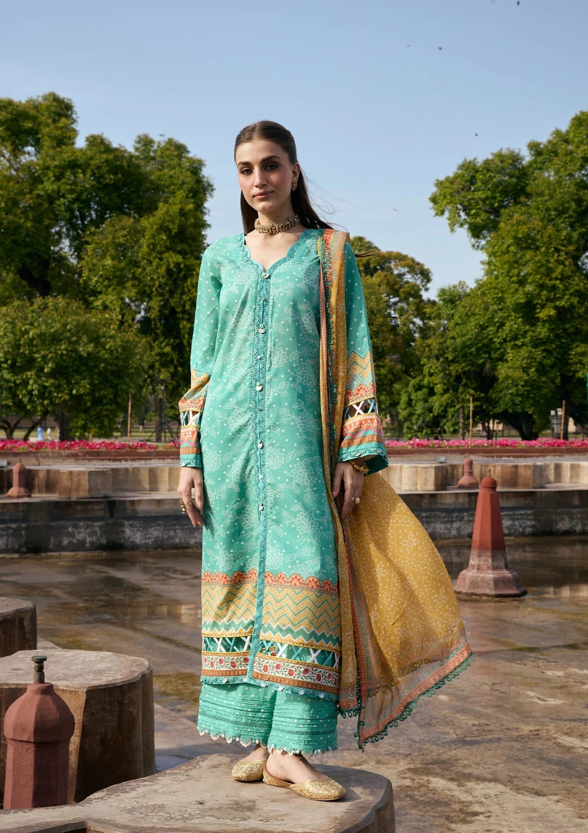 KAHF - AANGAN - PRINTS LAWN - 7A '26