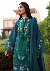 SARDINIA - EMBROIDERED - EID LAWN - HILLSIDE TEAL '26