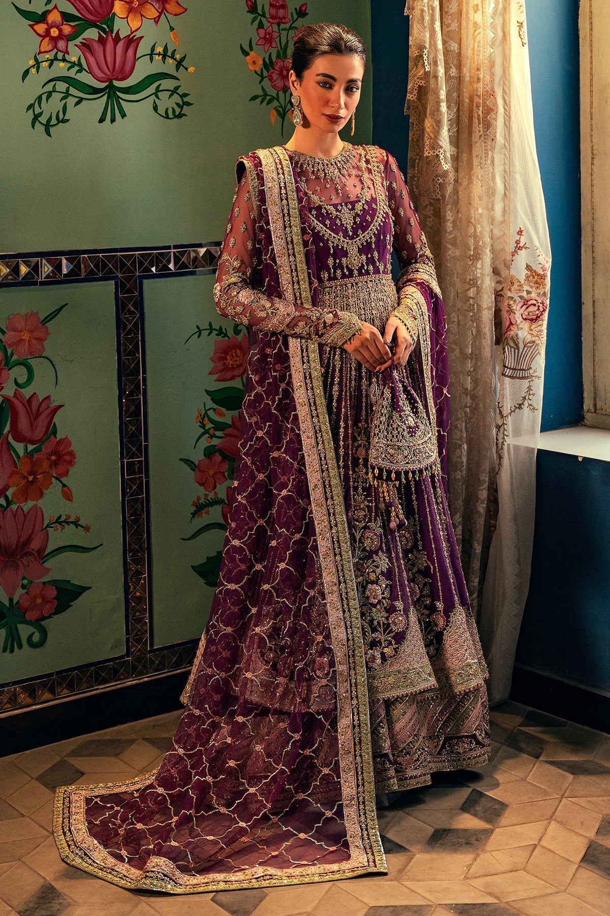 REPLICA MINA KASHIF PURPLE - D-03