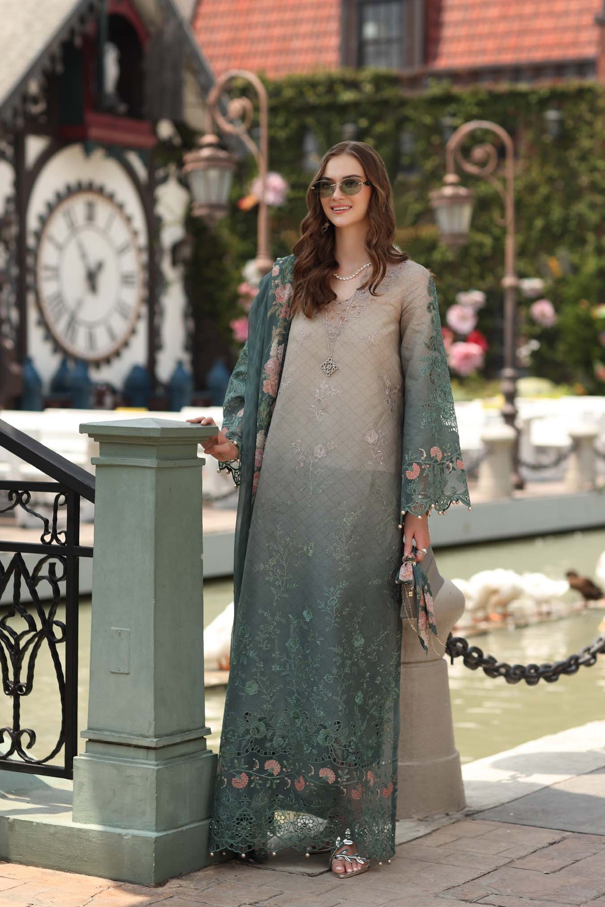 NOOR BY SAADIA ASAD - CHIKANKARI - D4 - LAWN "26