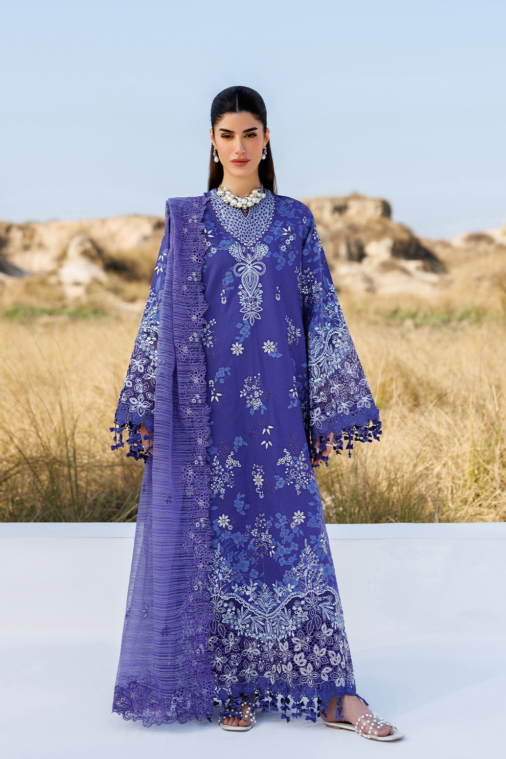 EMAAN ADEEL - LAWN - PETAL PULSE '26