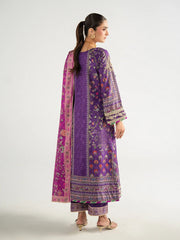 GULAAL - AIRA SILK - PLUM NOIR '26
