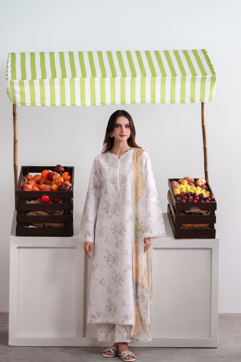 NEESHAY - SUMMER DAIRY - LAWN - IVORY BLOOM '26