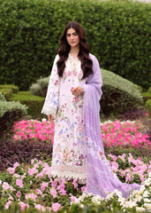 SARDINIA - EMBROIDERED - EID LAWN - LAVENDER CLOUDS '26