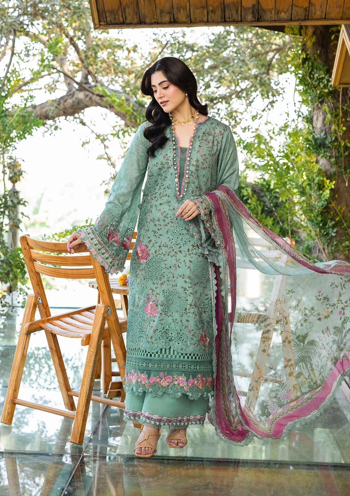 ELAF - CHIKANKARI LAWN - 4B '26