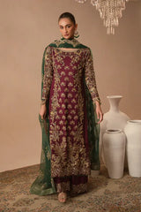REPLICA  ABEERA USMAN - BURGUNDY DUSK