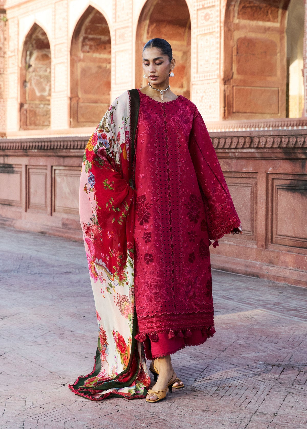HUSSAIN REHAR - ZAN LAWN - QERMEZ '26
