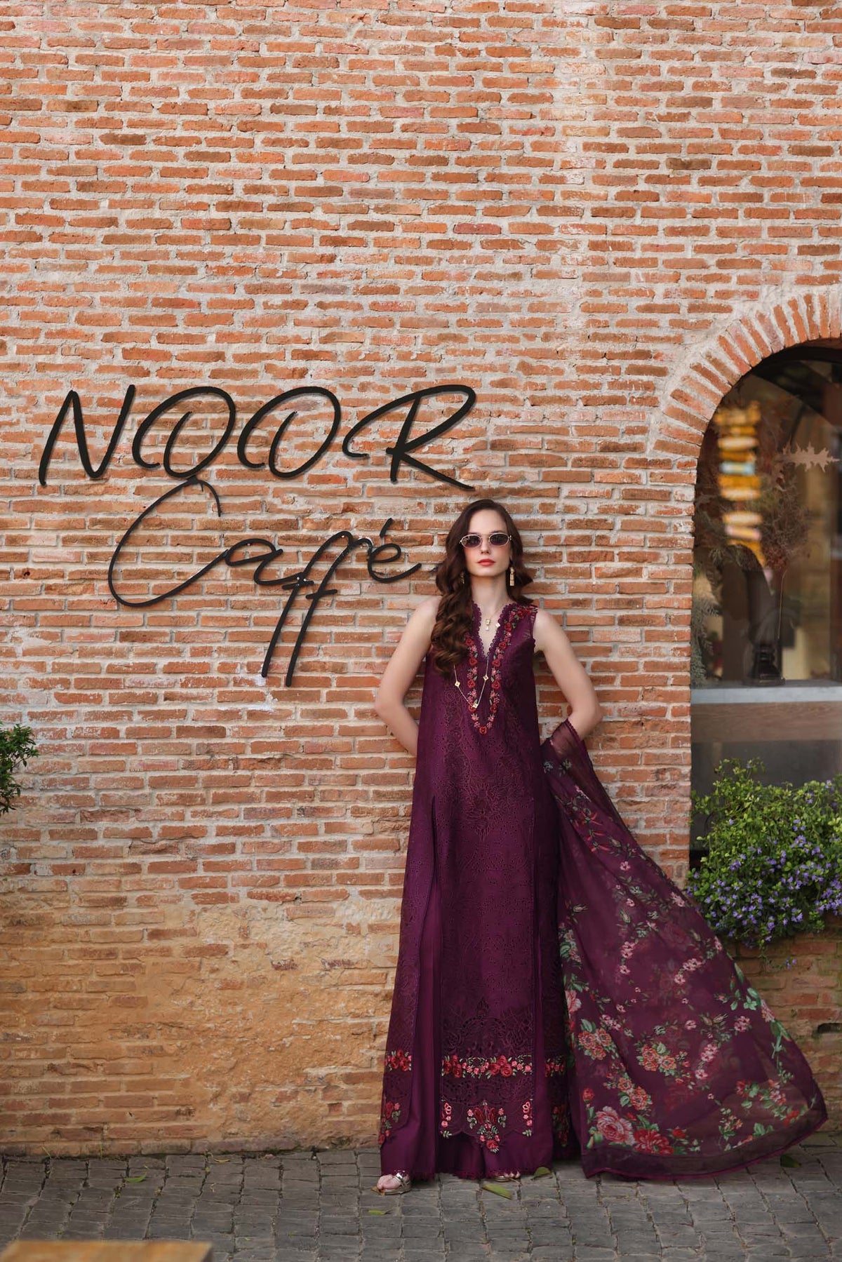 NOOR BY SADIA ASAD - EID - LUXURY - LAWN - D10 '26