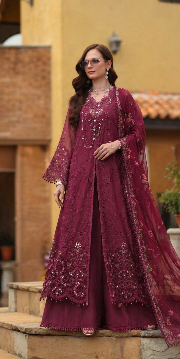 NOOR BY SADIA ASAD - EID - LUXURY - LAWN - D8 '26