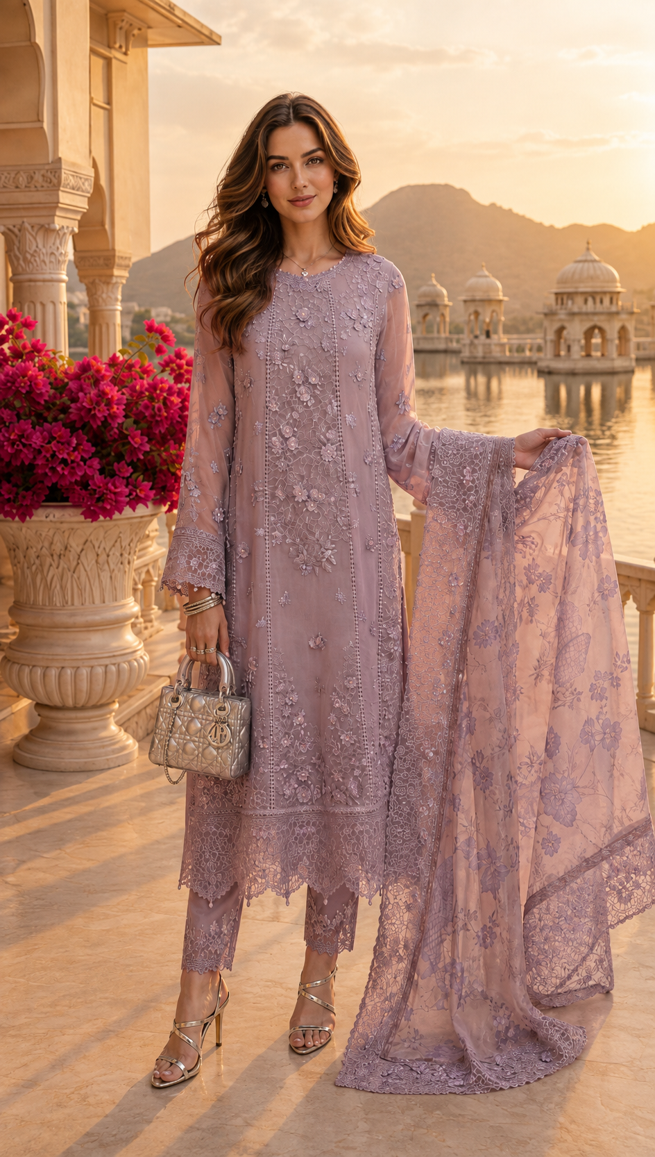 NOOR BY SADIA ASAD - LUXURY - CHIFFON - D6 '26