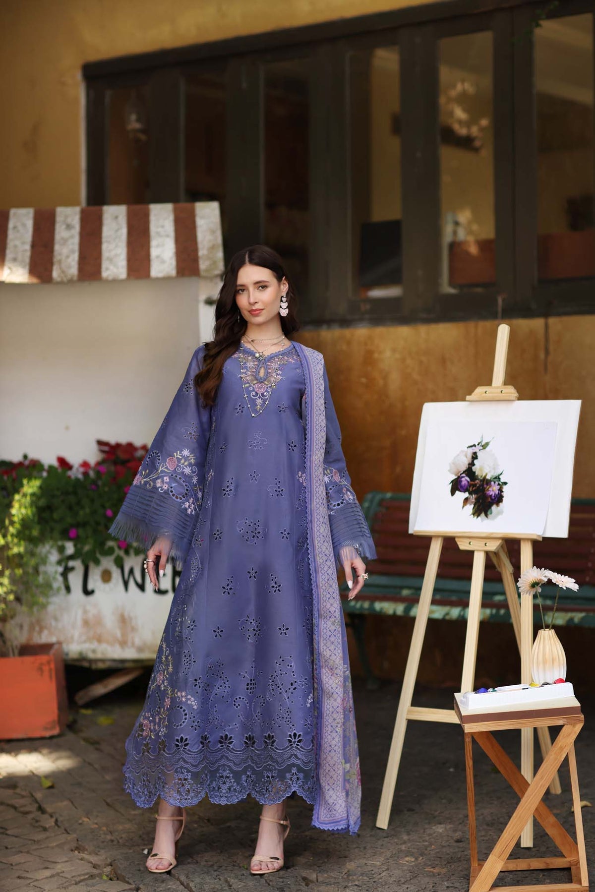 NOOR BY SADIA ASAD - EID - LUXURY - LAWN - D9 '26