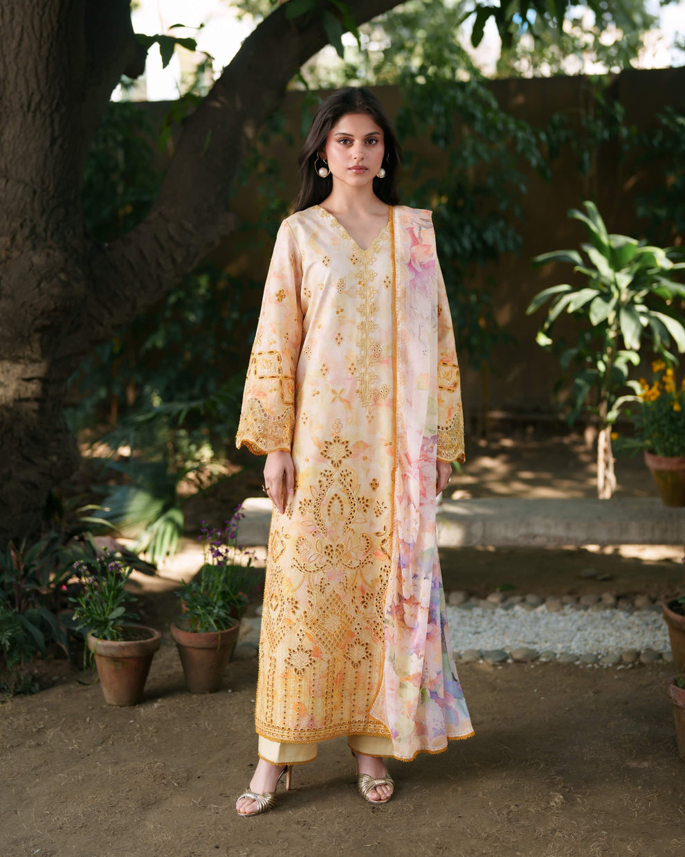 NEESHAY - PRINTKARI - LAWN -  SOLAYA '26