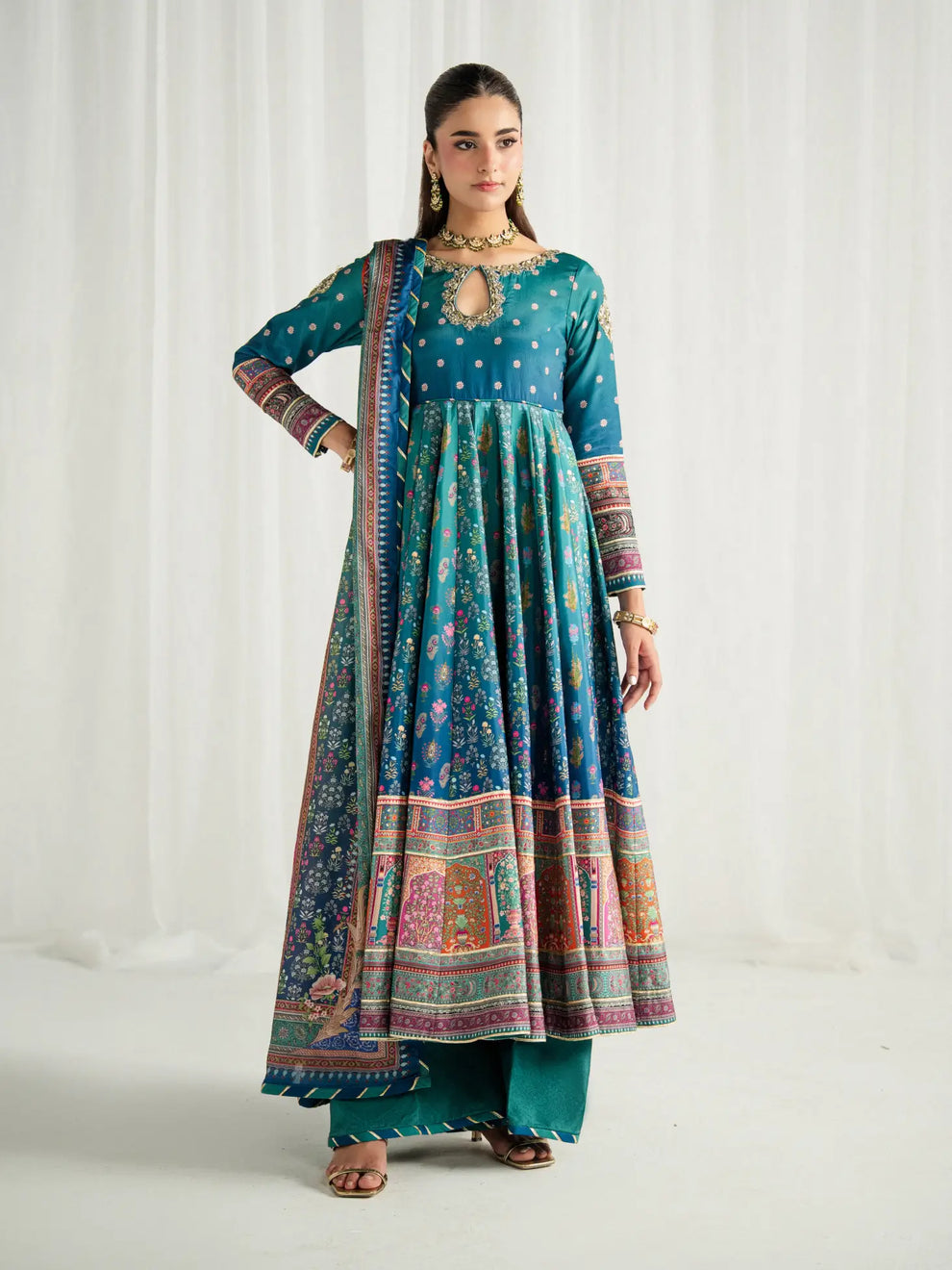 GULAAL - AIRA SILK - AZURE '26