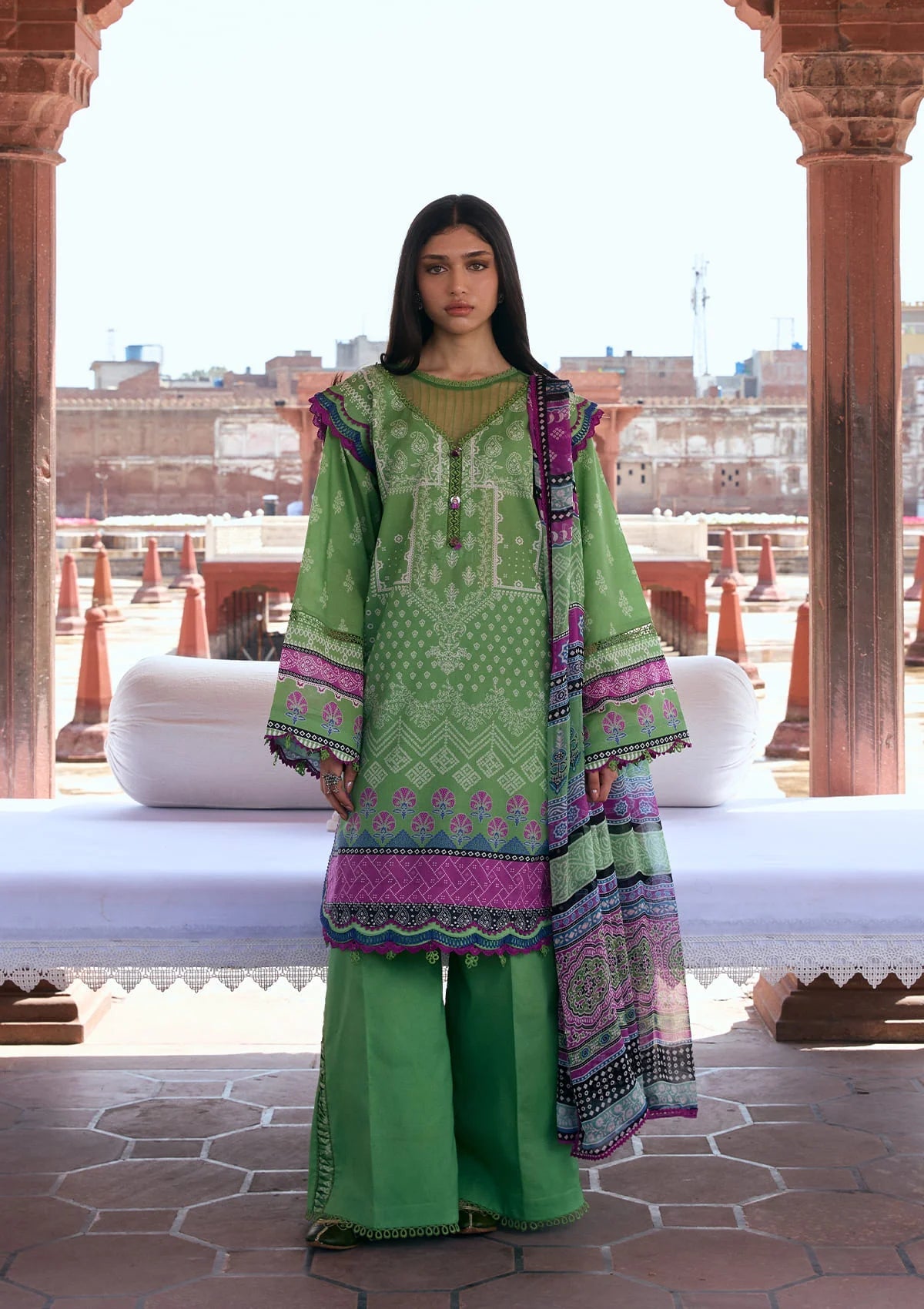 KAHF - AANGAN - PRINTS LAWN - 8B '26
