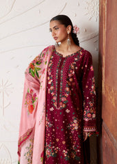 HUSSAIN REHAR - ZAN LAWN - KESTANE '26