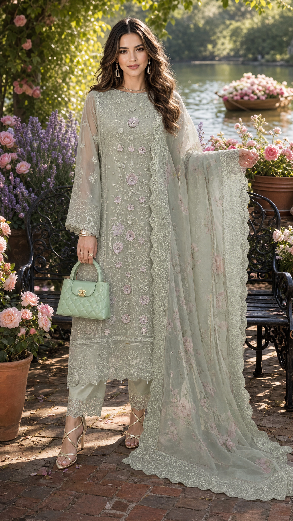 NOOR BY SADIA ASAD - LUXURY - CHIFFON - D1 '26