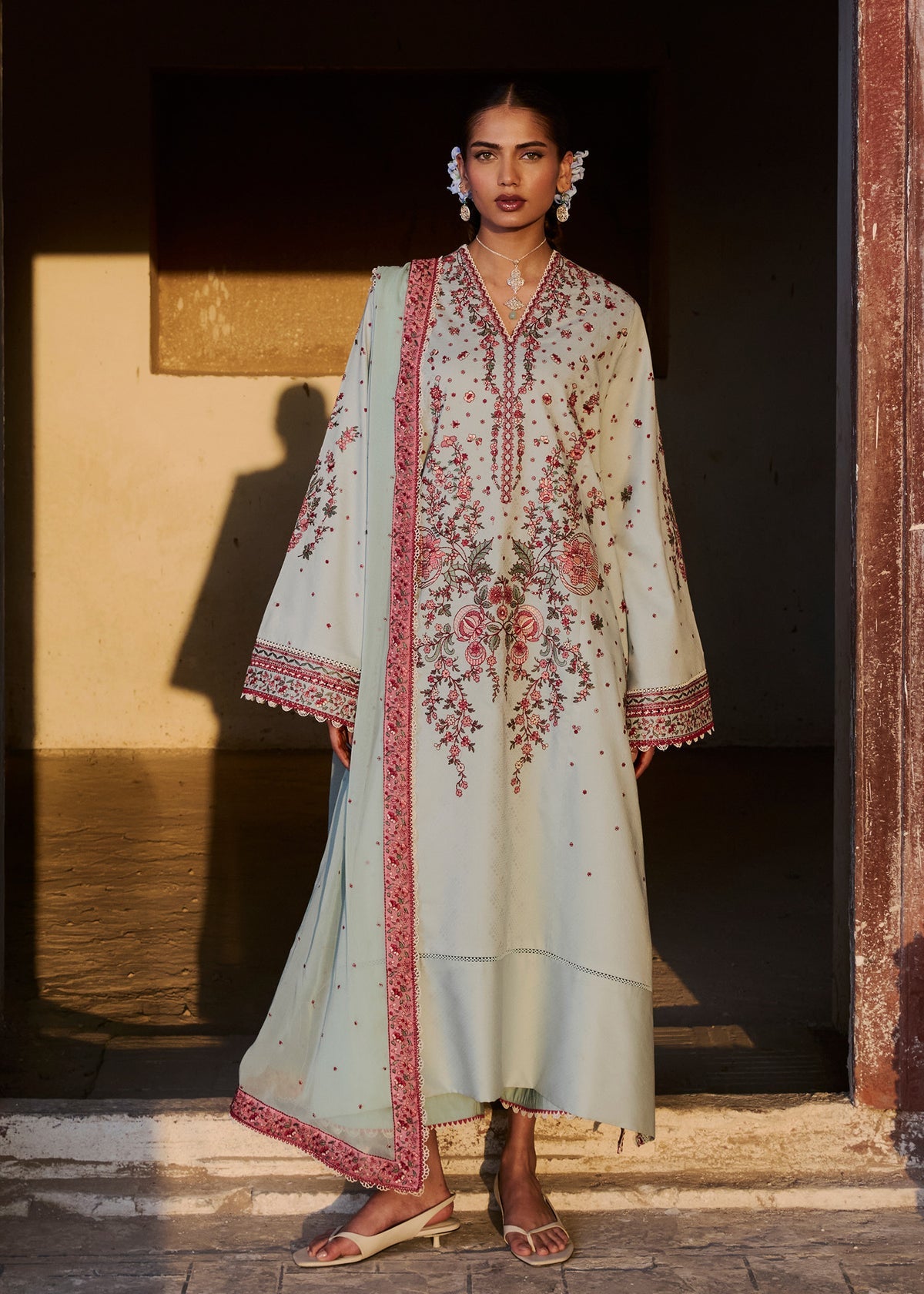 HUSSAIN REHAR - ZAN LAWN - FIRUZ '26